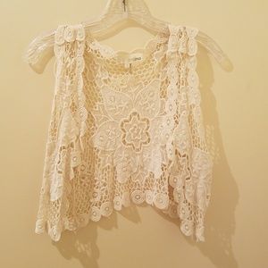 Crochet vest